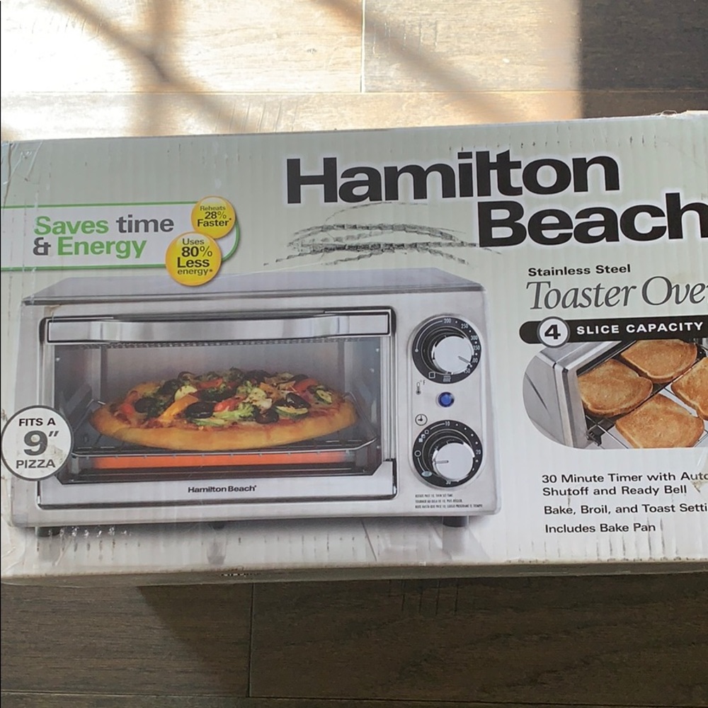 Hamilton beach toaster oven